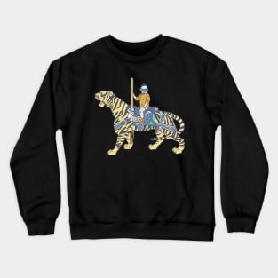 Lucid Dreaming - Merry Go Round - Tiger Baby Crewneck Sweatshirt